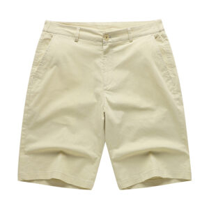 Heren losse grote maten cargoshorts, ademend katoen van vijf inch wandelsport-casual shorts