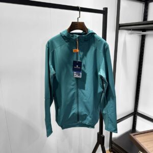 Sneldrogende zonbescherming Softshell jas met capuchon voor heren, ademende windbestendige bovenkleding met rits, veelzijdige jas voor wandelen Fietsen Dagelijks woon-werkverkeer Lente Herfst