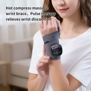 Smart EMS Wrist & Ankle Massager With Heat, Single Unit, Home Use Relaxation Massager For Men And Women