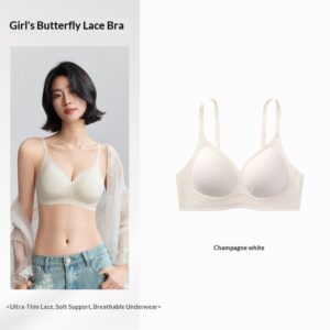 Women Thin Seamless Wire Free Push Up Bra