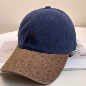 Baseballpet met panterprint