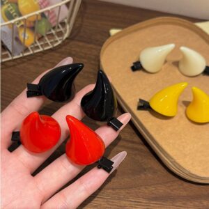 Cute Little Devil Horn Hair Clip For Women