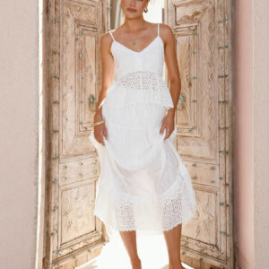 Women's Camisole Top Patchwork Lace Skirt